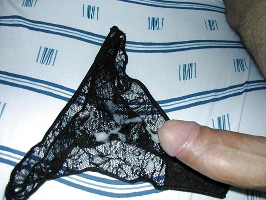 4P Cum on pantie used my sister in law