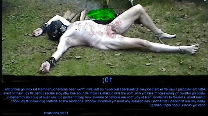 10P A sub husband used as human furniture in public