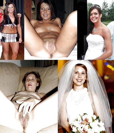 8P Wives before and after wedding