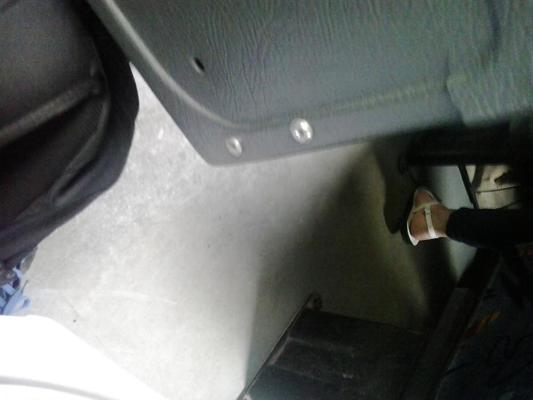 25P Feet Met in the Bus
