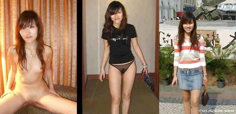 25P Dressed & Naked Asian Set 9