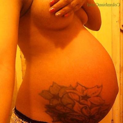 7P Huge Pregnant Belly