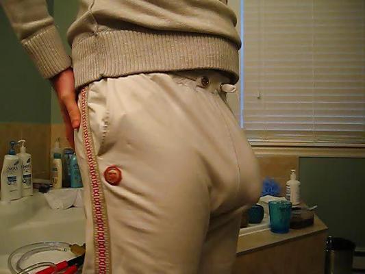 5P Bulge work in panties, jeans and sweat pants