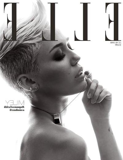 25P Сексуальная фотосессия Майли Сайрус для ELLE UK, июнь 2013 г.