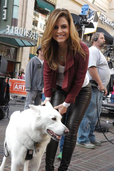 10P Maria Menounos – Süßer griechischer Badonkadonk aus Leder