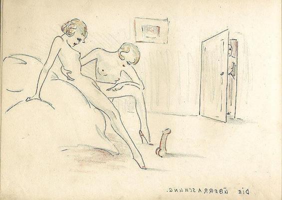 11P Erotic Caricature 3 - Circus of Sex - Artist N.N. (11) 