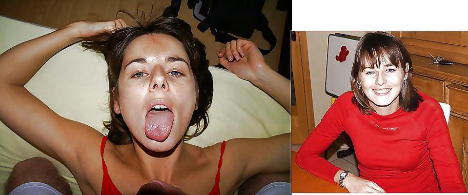 25P Before and after facial cumshot