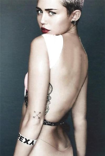 22P Sexy Dirty Miley Cyrus Photoshoot for V Magazine, May 2013