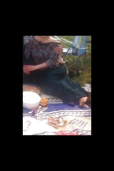 10P Kopftuch Frau Feet Turkish hijab turbanli ayak soles 3