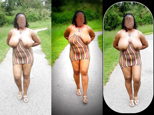 15P Collage of Titties In The Park