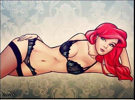 6P Sexy Anime Redheads