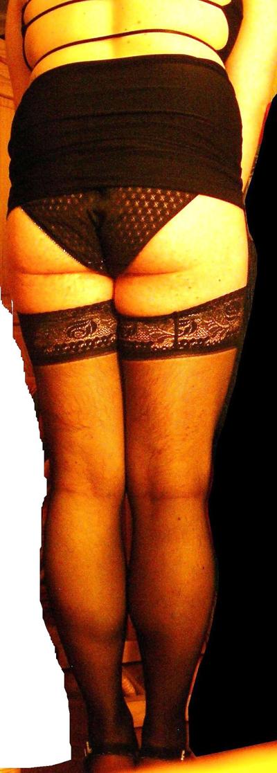 25P St.sissy Bp. in black dress 2.