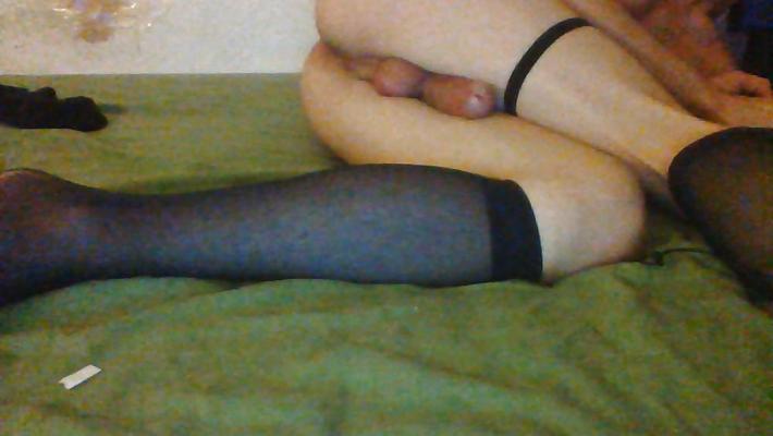 9P More sissy pics with foot fetish 