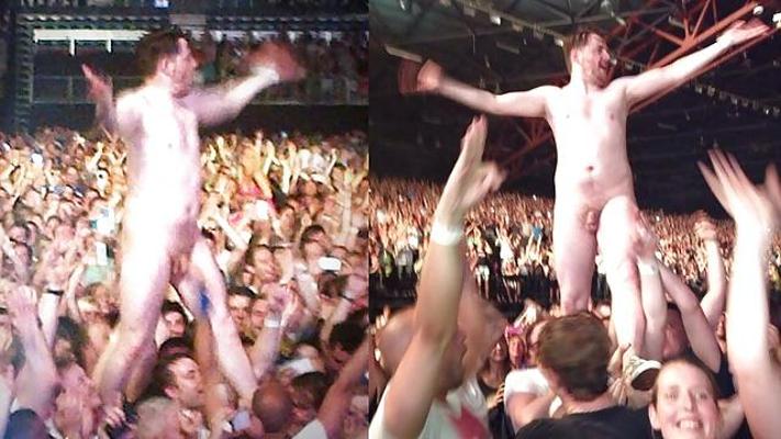 24P Flashing in the crowd