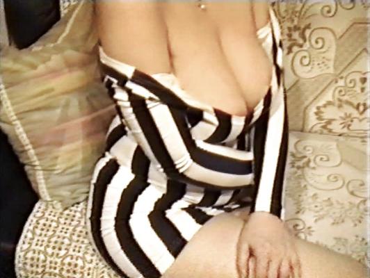 12P SAG - Busty Bitch In A Tight Striped Sexy Minidress 19