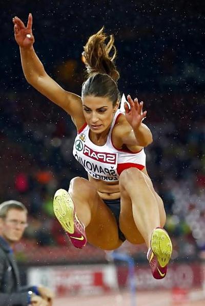 25P Die serbische Sportstarin Ivana Spanovic