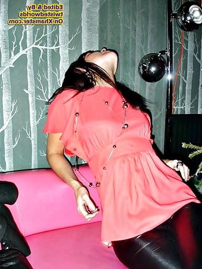 25P Amateur Latex, Leather & Spandex Erotica By twistedworlds