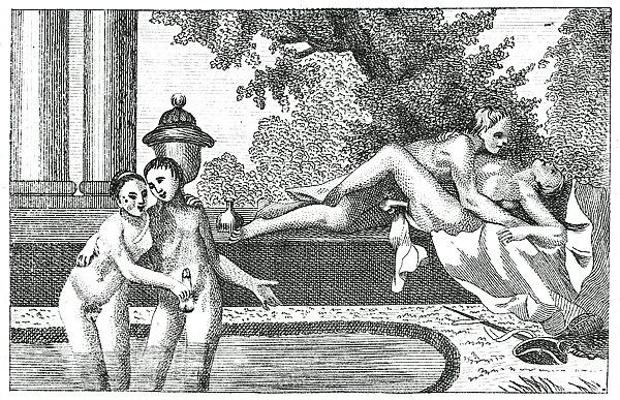 16P Erotic Book Illustrations 7 - Fanny Hill