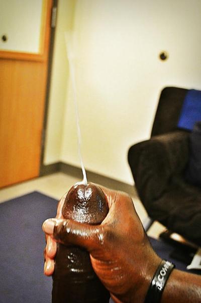 5P BBC Big Black Cock Cumshot