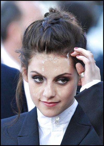 24P Kristin Stewart kommt ins Gesicht