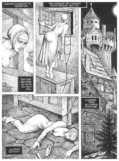 25P Erotic Comic Art 26 - The Countess in Red 