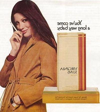 24P Retro Sexy Zigarettenwerbung