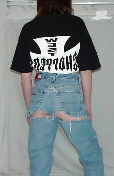 25P Let 'er rip!  jeans
