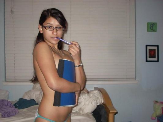 11P Amateur Latin Teen With Large Areola