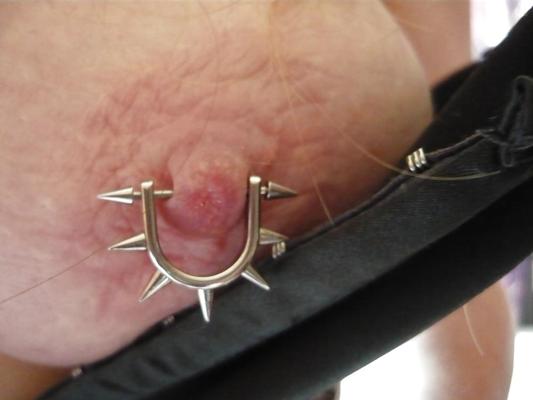 9P New Nipple Jewellery and Corset
