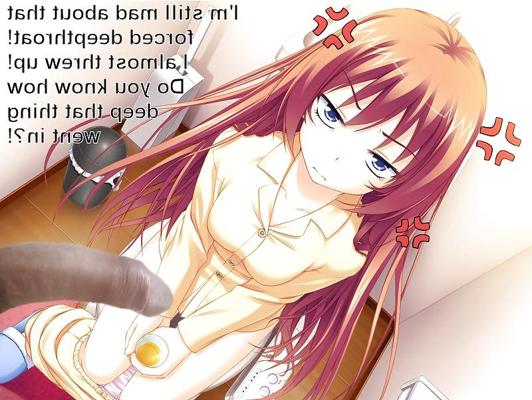 8P 本物のチンポで遊ぶアニメの女の子 (キャプション付き) - No 18