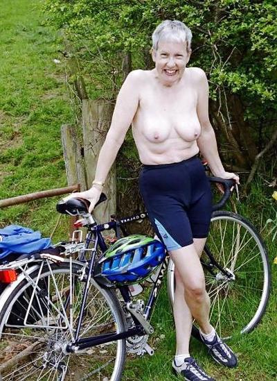 21P Granny likes showing off