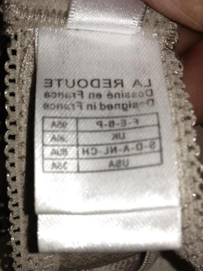 8P Mi esposa bragas y sujetador