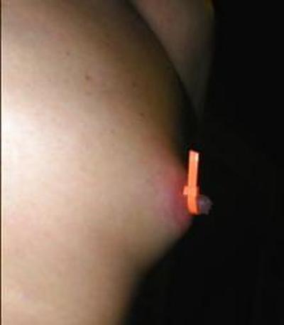 5P 乳首遊び