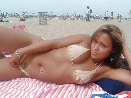 25P New girls the beach