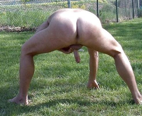 12P Me outdoors and some woman who caught me masterbating