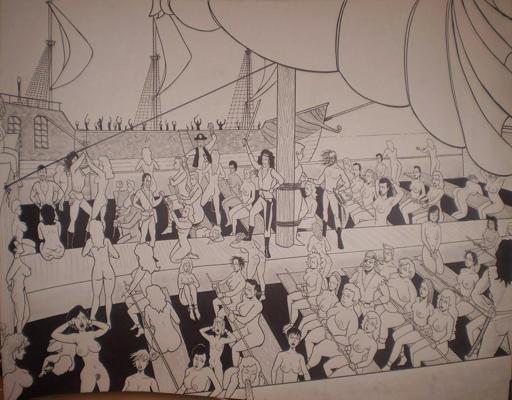 15P In his artworks Idiothead gives preference to MaleDom