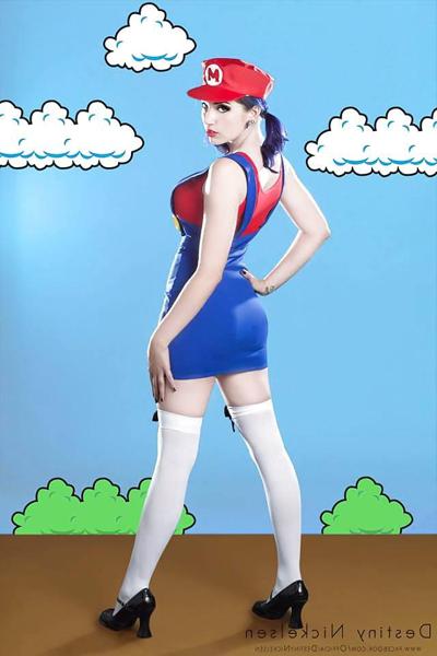 4P Sexy Cosplay Destiny Nickelsen