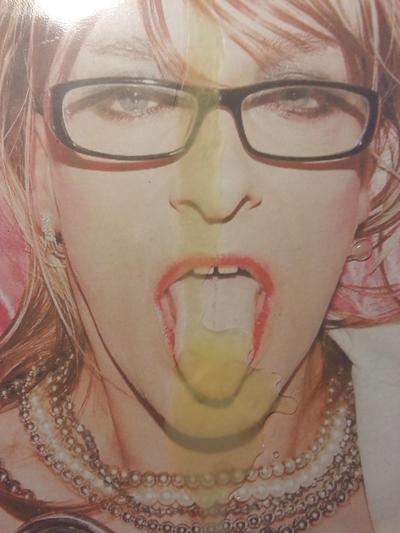6P Cum on Stefanies Tongue