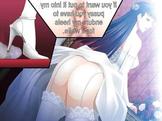 8P Anime Girls playing with a Real Cock (with captions) - No 41