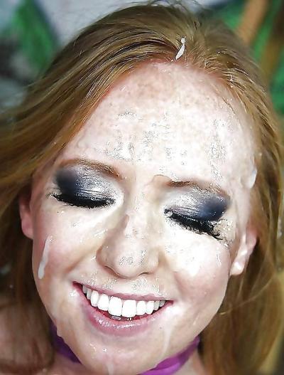 25P Bukkake faces