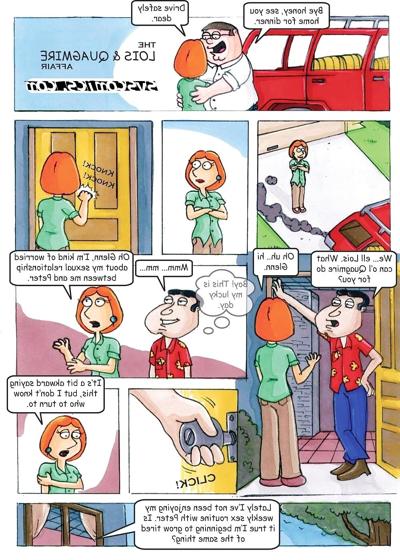 8P The Lois and Quagmire Affair (home Guy)