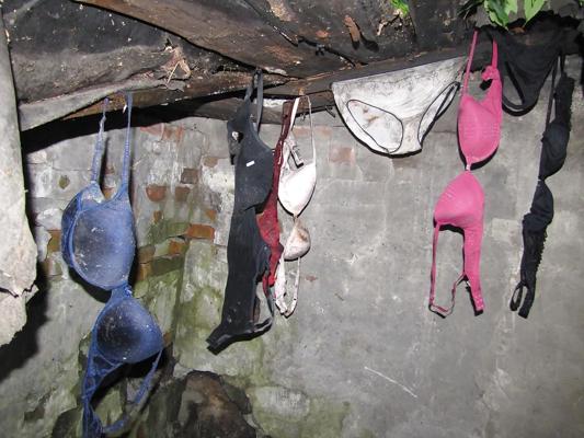 5P Dirty panties and bras