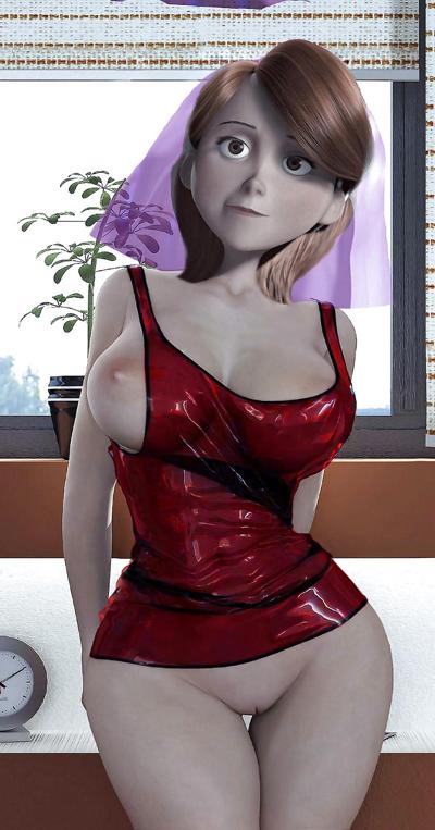 25P Helen Parr (Slut wife of The Incredibles) 