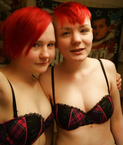25P Emo Teen Showing Off Her Little Tits And Petite Body