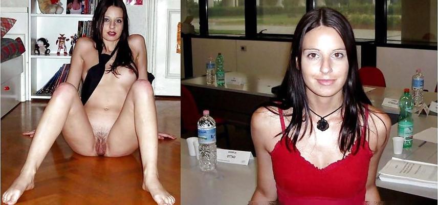 25P Some Images of  AMATEUR babes Dressed Undressed GF
