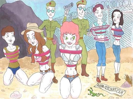 19P Snap Dragon の bdsm アートワークで女の子をピンアップ