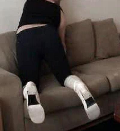13P White boots and jeans