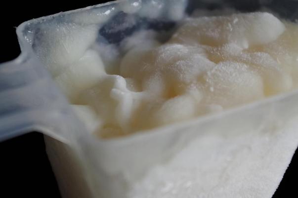 10P Nouveau record de 15 charges crémeuses de glace blanche !