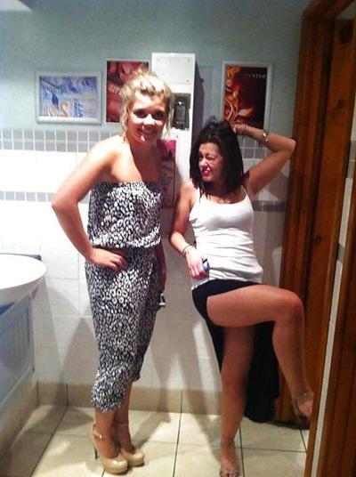 5P Horny Sexy British Bathroom Slut Sarah