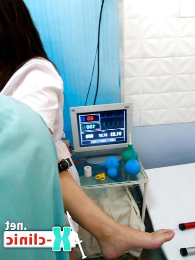 13P Forced orgasm procedure in gyno chair